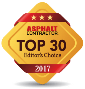 TOP 30 Asphalt Contractor Award